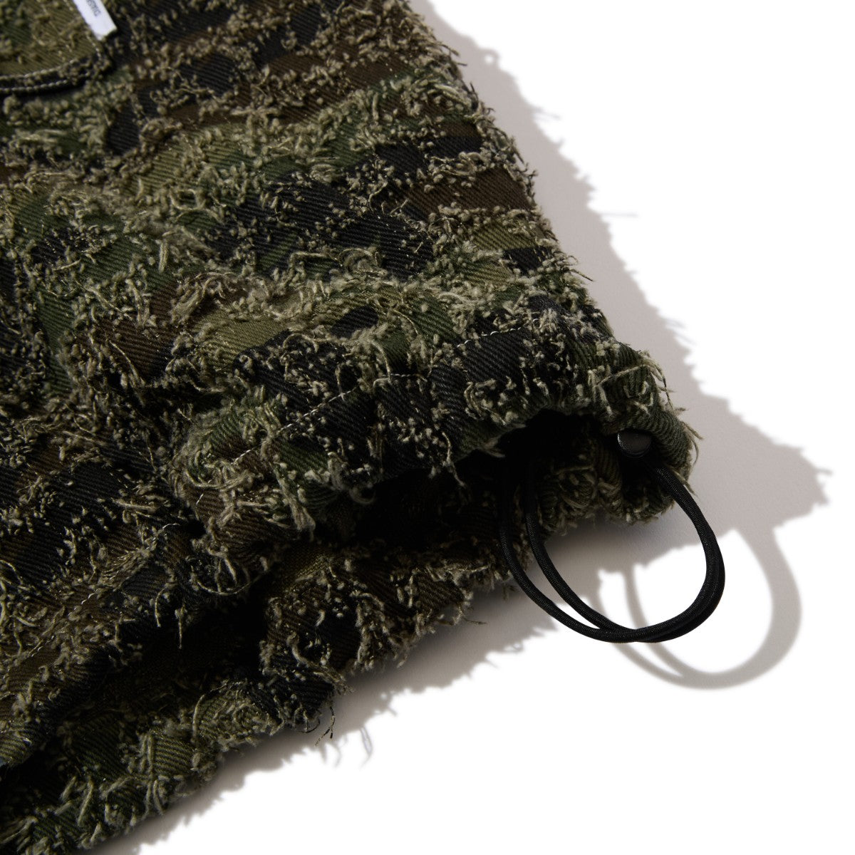 Diaspora skateboards Starbury Parka ディアスポラ スケートボード スターベリーパーカー DSP-26SS-0T02【メンズ フード付きジャケット パッチワークデニム カモフラージュ柄 ボックスシルエット ドローコード仕様 26SS】