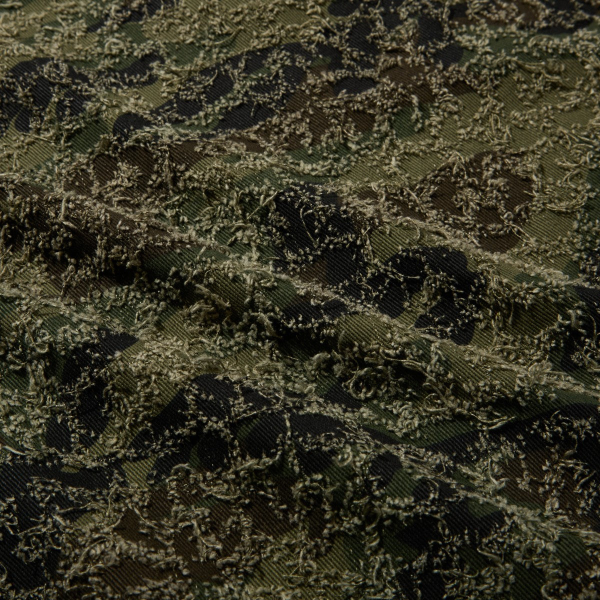 Diaspora skateboards Starbury Parka ディアスポラ スケートボード スターベリーパーカー DSP-26SS-0T02【メンズ フード付きジャケット パッチワークデニム カモフラージュ柄 ボックスシルエット ドローコード仕様 26SS】