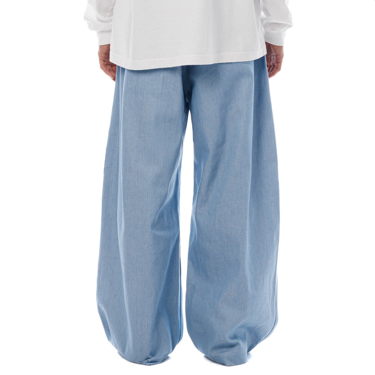 Sandinista Light Denim Easy Baggy Pants サンディニスタ ライト デニム イージー バギー パンツ 60426PS01-BT【メンズ イージーパンツ バギーシルエット ストレートデニム 26SS】