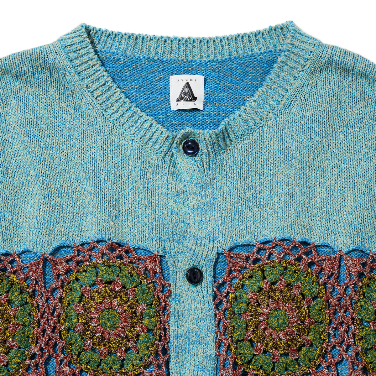 CROCHET KNIT CARDIGAN