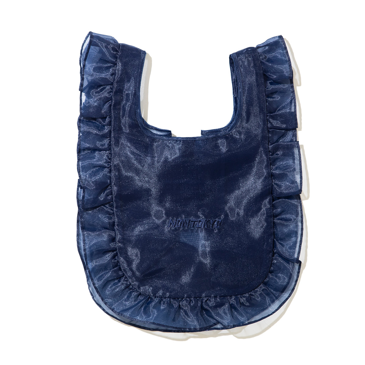 NON TOKYO SHEER FRILL BAG ノントーキョー シアー フリル バッグ NON-26S-0339【レディース シアー素材 ポリエステル 収納可能 26SS】