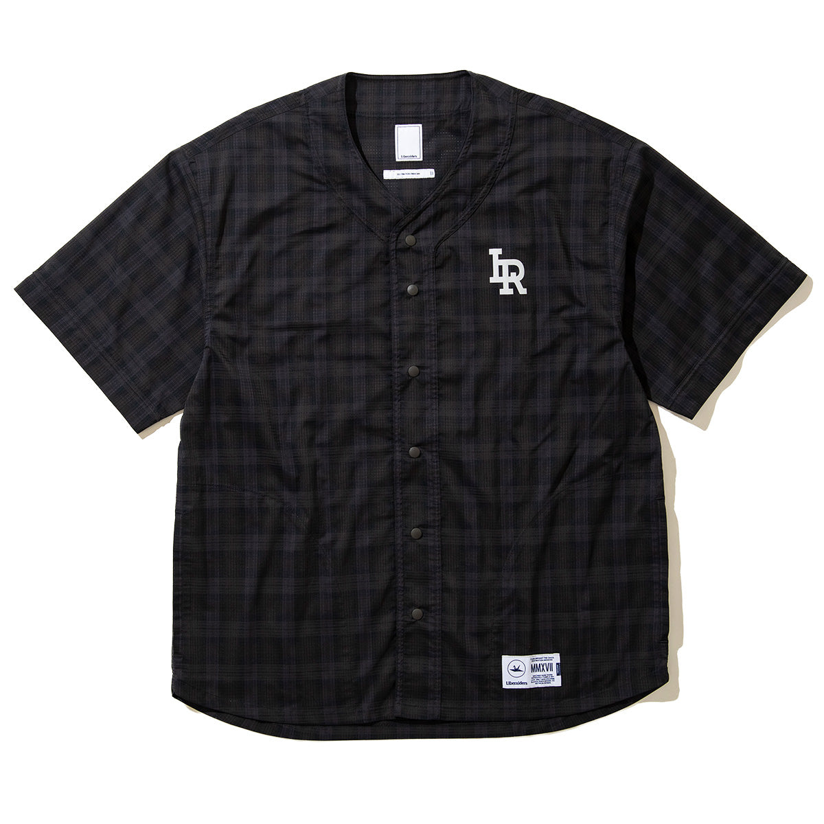 Liberaiders DOTAIR BASEBALL SHIRT リベレイダース ドットエア ベースボール シャツ 721012612【メンズ 通気性 軽量性 ポケット 26SS】