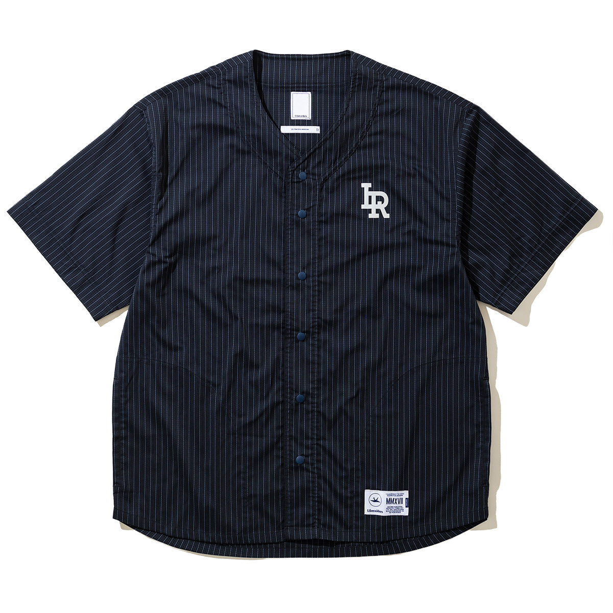 Liberaiders DOTAIR BASEBALL SHIRT リベレイダース ドットエア ベースボール シャツ 721012612【メンズ 通気性 軽量性 ポケット 26SS】