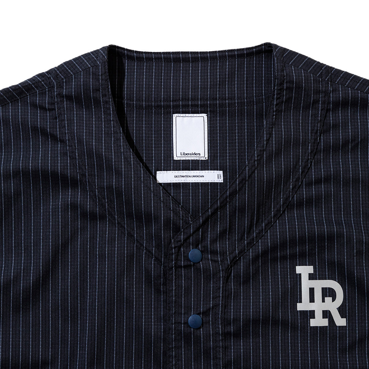 Liberaiders DOTAIR BASEBALL SHIRT リベレイダース ドットエア ベースボール シャツ 721012612【メンズ 通気性 軽量性 ポケット 26SS】