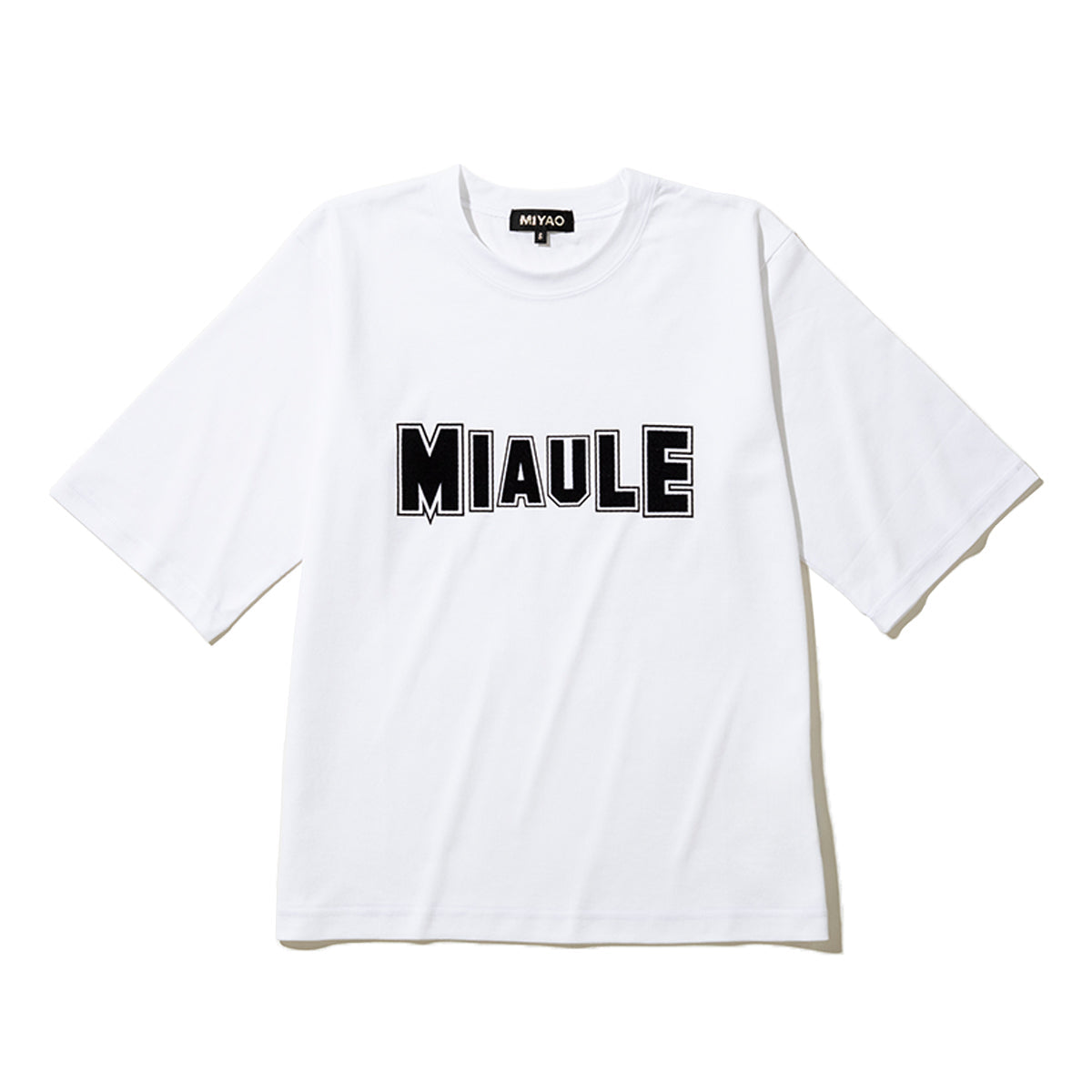 MIYAO Print T-Shirt ミヤオ プリントTシャツ METS-02【レディース コットン素材 半袖 26SS】