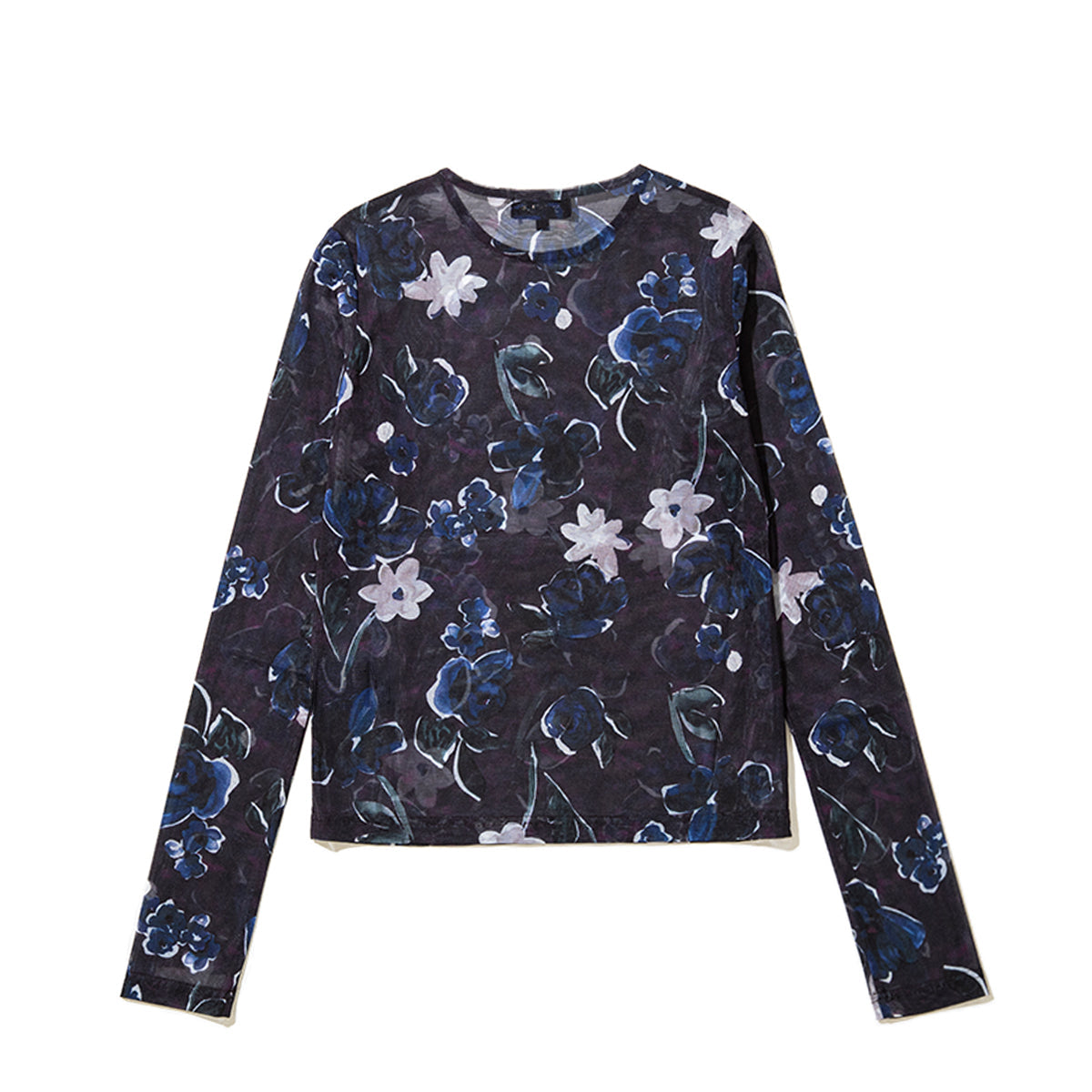 MIYAO Floral Print Top ミヤオ 花柄プリントトップ METS-05【レディース ポリエステル素材 花柄 26SS】