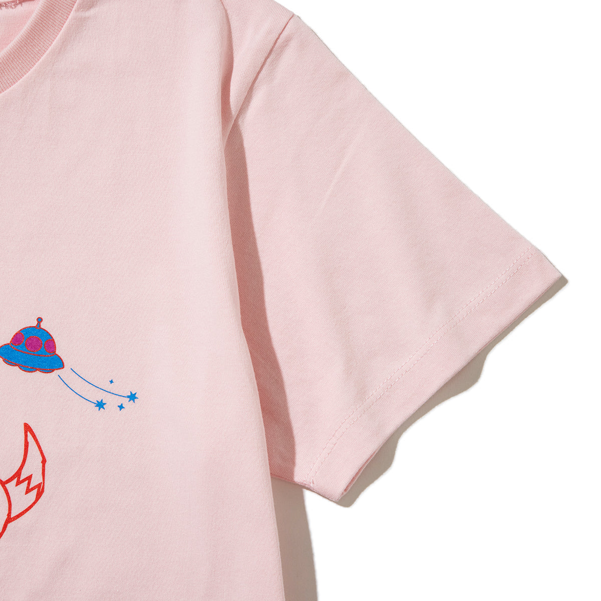PoI Print tee S/S cat UFO ポィ プリント Tシャツ ショートスリーブ キャット UFO 261-CT14【レディース プリントTシャツ 半袖 26SS】