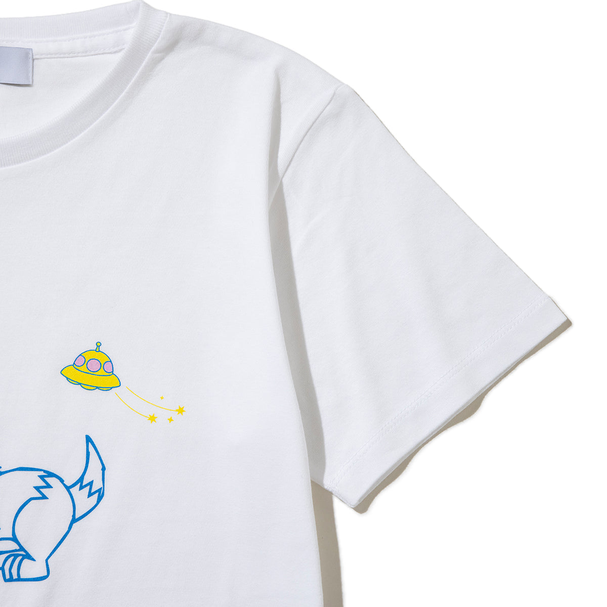 PoI Print tee S/S cat UFO ポィ プリント Tシャツ ショートスリーブ キャット UFO 261-CT14【レディース プリントTシャツ 半袖 26SS】