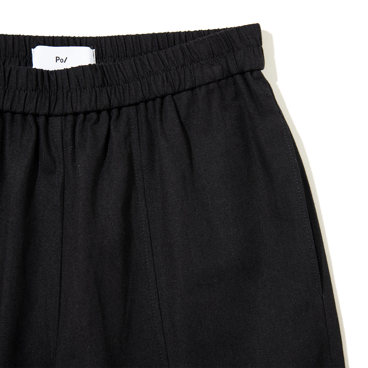PoI chambray frill pants ポィ シャンブレー フリル パンツ 261-FP12【レディース フリル コットン素材 26SS】