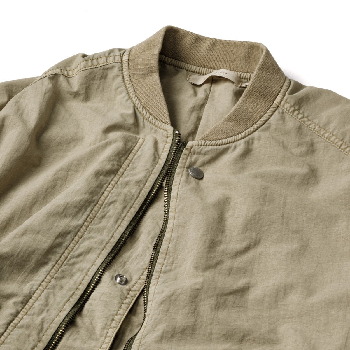 Sandinista Bomber Jacket - Overdyed サンディニスタ ボンバー ジャケット オーバーダイ 60426PS01-OW【メンズ ボンバージャケット 高密度ナイロン 製品染め 短丈 26SS】