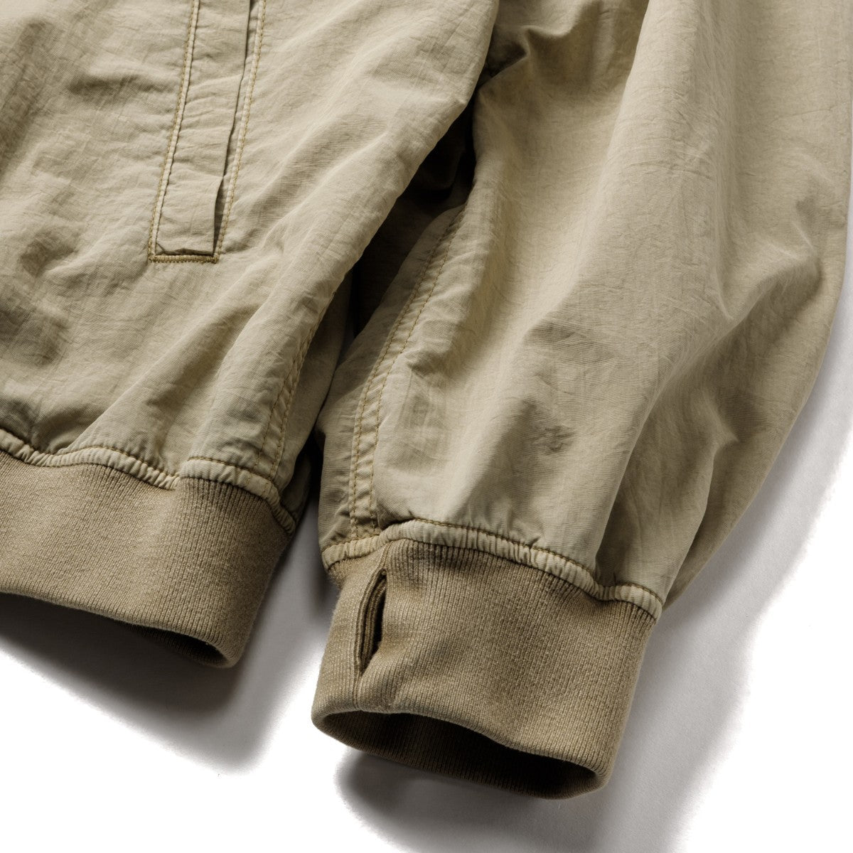 Sandinista Bomber Jacket - Overdyed サンディニスタ ボンバー ジャケット オーバーダイ 60426PS01-OW【メンズ ボンバージャケット 高密度ナイロン 製品染め 短丈 26SS】
