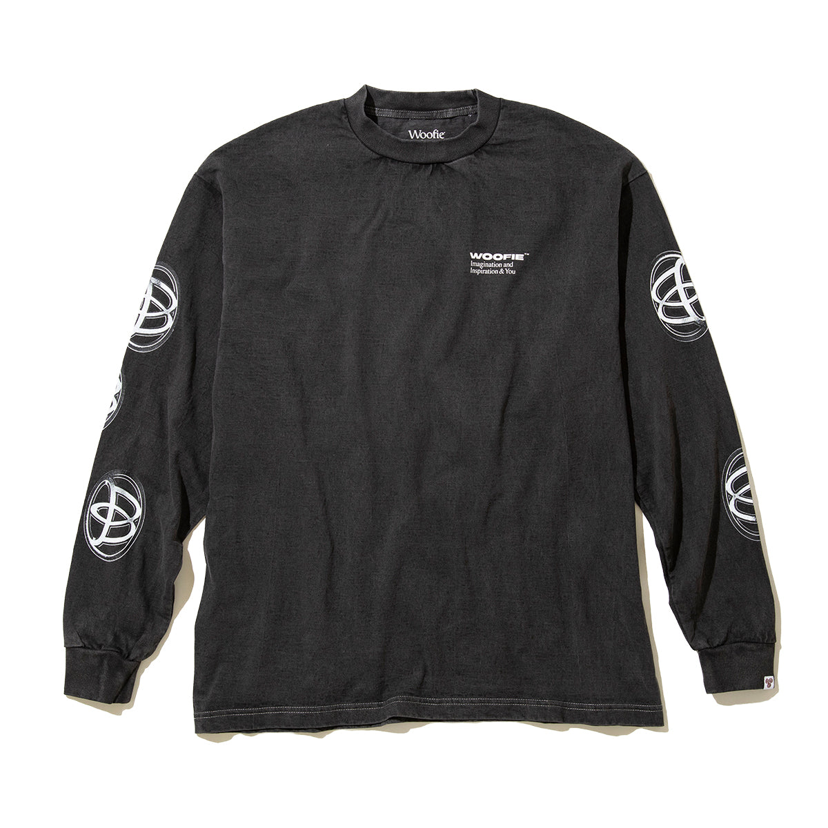 SAYHELLO Pigment Team Wolf L/S Tee セイハロー ピグメント チーム ウルフ ロングスリーブ ティー 26SS-D2-04【メンズ コラボ コットン素材 ピグメント加工 長袖 26SS】