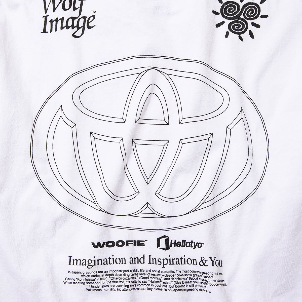 SAYHELLO Pigment Team Wolf L/S Tee セイハロー ピグメント チーム ウルフ ロングスリーブ ティー 26SS-D2-04【メンズ コラボ コットン素材 ピグメント加工 長袖 26SS】