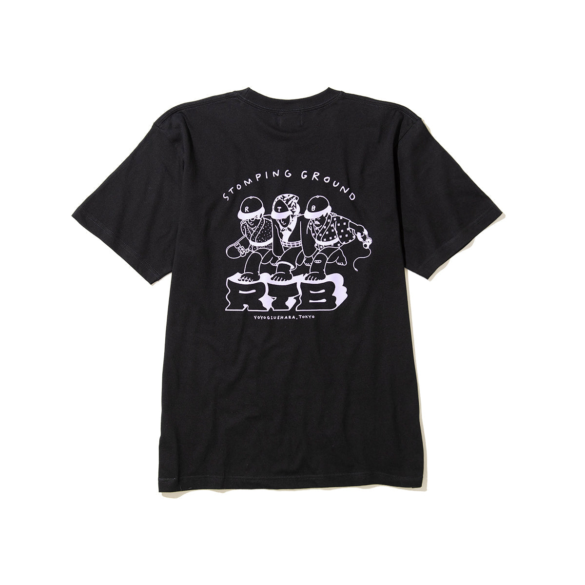 坩堝 STOMPING GROUND T-SHIRTS(RUTSUBO×YU SUDA) RUTSUBO ストンピンググラウンドTシャツ(RUTSUBO×YU SUDA) R26SP-SUDA-TS1【メンズ コラボ 耐久性 コットン素材 26SS】
