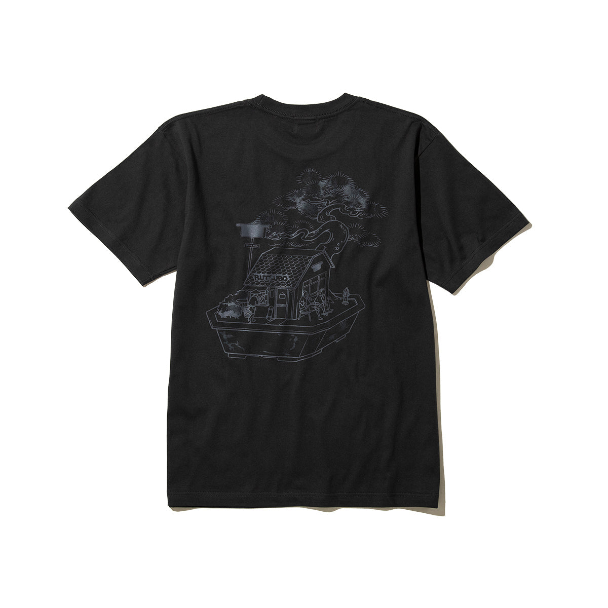 坩堝 BONSAI T-SHIRTS (RUTSUBO×YU SUDA) RUTSUBO ボンサイTシャツ(RUTSUBO×YU SUDA) R26SP-SUDA-TS2【メンズ コラボ ダブルステッチ仕様 コットン素材 26SS】