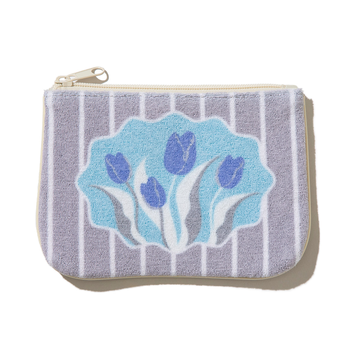 Casselini Pile Tulip Pouch キャセリーニ パイルチューリップポーチ 259-600604【レディース フラワーモチーフ 内ポケット 26SS】