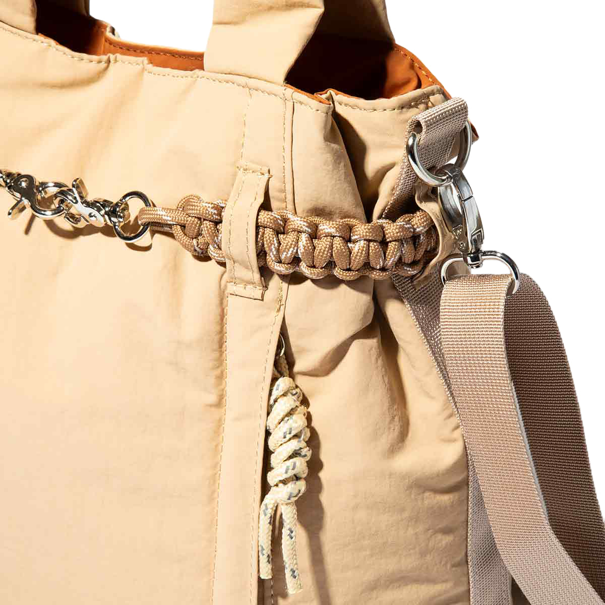 CONTROL FREAK Nylon Cord Belt Tote コントロールフリーク ナイロンコードベルトトート 252-120514【レディース 撥水 マルチWAY 26SS】