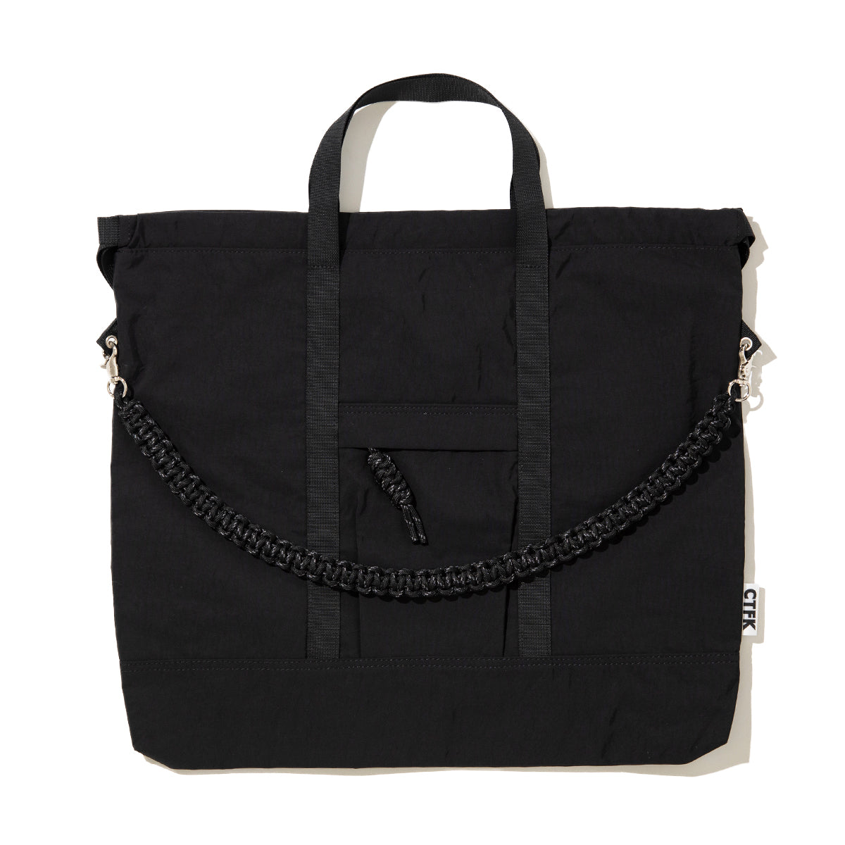 CONTROL FREAK Nylon 3-Way Square Tote コントロールフリーク ナイロン3WAYスクエアトート 254-120526【レディース 撥水 3WAY 26SS】
