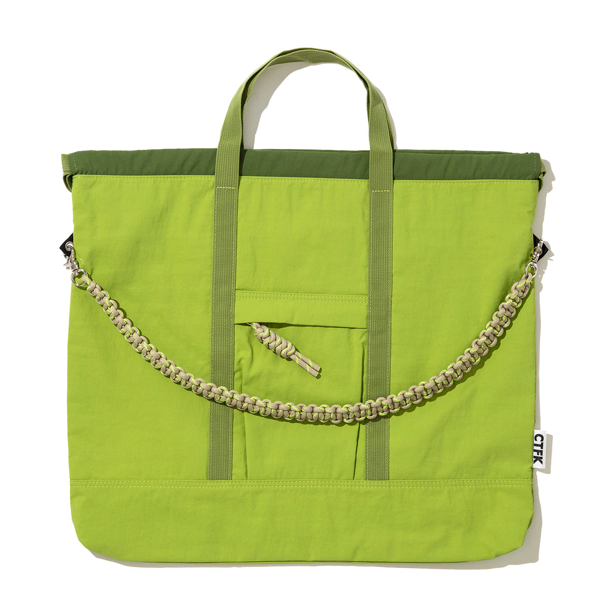 CONTROL FREAK Nylon 3-Way Square Tote コントロールフリーク ナイロン3WAYスクエアトート 254-120526【レディース 撥水 3WAY 26SS】