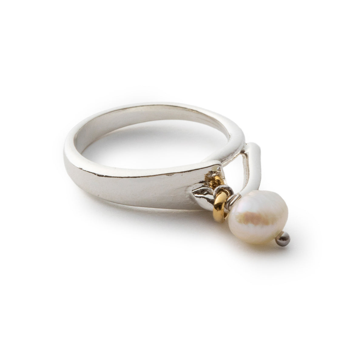LAPUIS Pearl hook ring ラピュイ パール フック リング 255-220102【レディース 日本製 26SS】