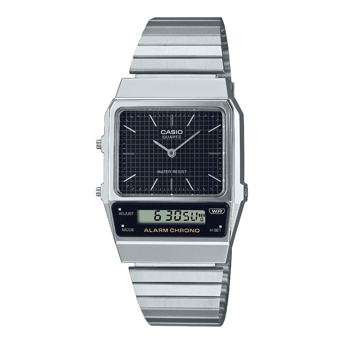 CASIO AQ-800E-1AJF カシオ AQ-800E-1AJF AQ-800E-1AJF【レディース 腕時計 レトロ 時分針 メタルバンド アラーム搭載 26FW】