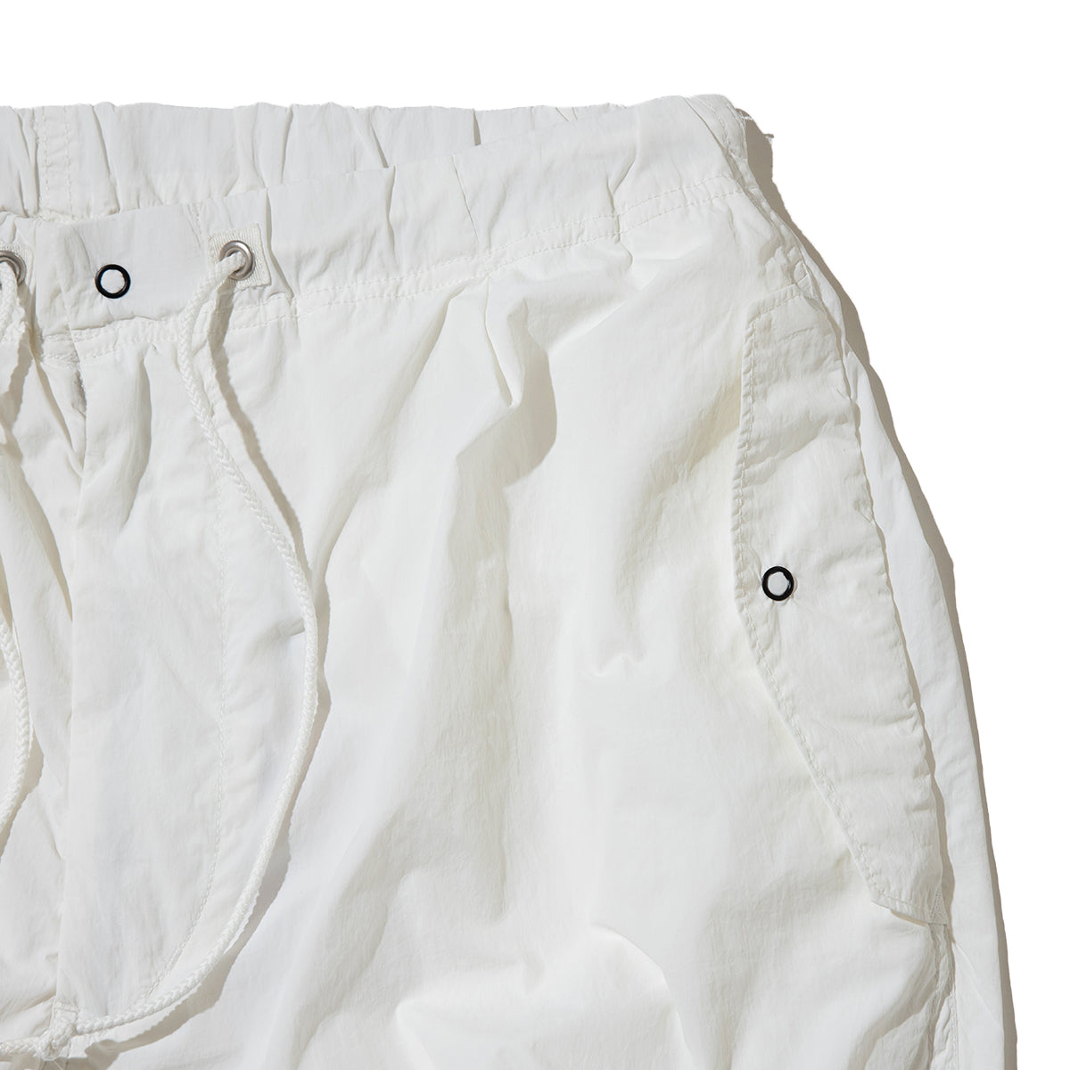 UNFRM OUTDOOR STANDARD NY TYPEWRITER FIELD OVER PANTS ユニフォームアウトドアスタンダード NY タイプライター フィールド オーバー パンツ SS-4506【メンズ ナイロン素材 通気性 ドローコード 26SS】