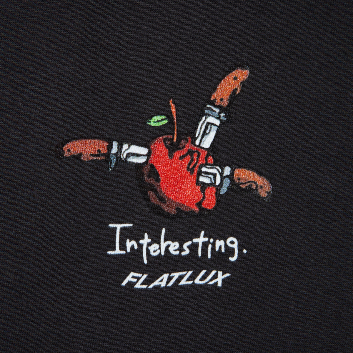 FLATLUX Supper Tee フラットラックス サパー Tシャツ FX26-101【メンズ カジュアルTシャツ プリントTシャツ アートTシャツ 26SS】