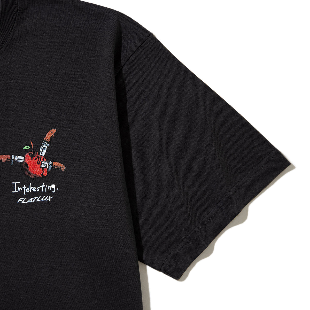FLATLUX Supper Tee フラットラックス サパー Tシャツ FX26-101【メンズ カジュアルTシャツ プリントTシャツ アートTシャツ 26SS】