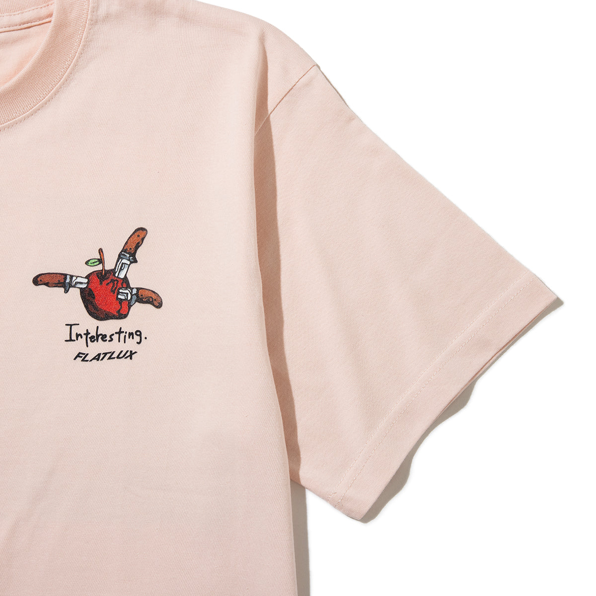 FLATLUX Supper Tee フラットラックス サパー Tシャツ FX26-101【メンズ カジュアルTシャツ プリントTシャツ アートTシャツ 26SS】