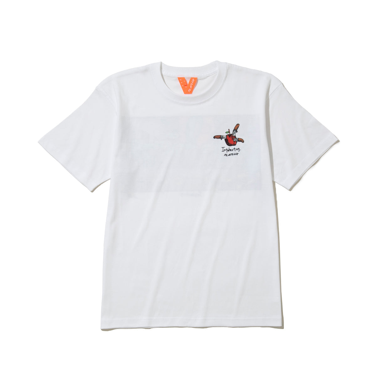 FLATLUX Supper Tee フラットラックス サパー Tシャツ FX26-101【メンズ カジュアルTシャツ プリントTシャツ アートTシャツ 26SS】