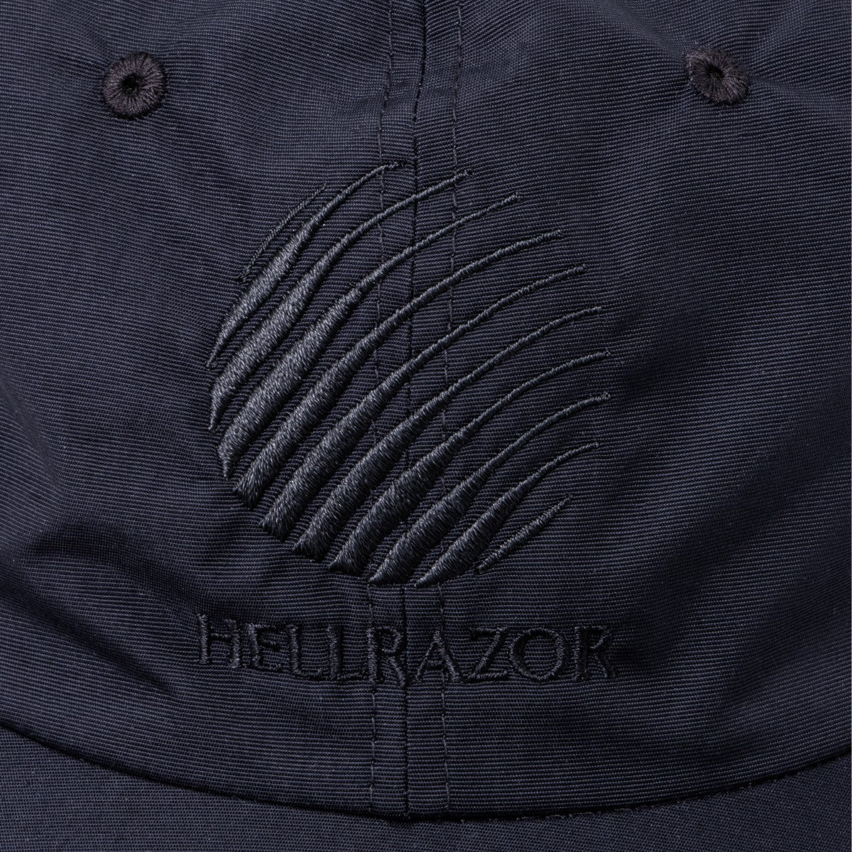 Hellrazor BIG LOGO NYLON 6PANEL CAP ヘルレイザー ビッグロゴ・ナイロン・シックスパネル・キャップ 01126SS0602【メンズ スケートボード ファッション ストリート系 ファッション 26SS】