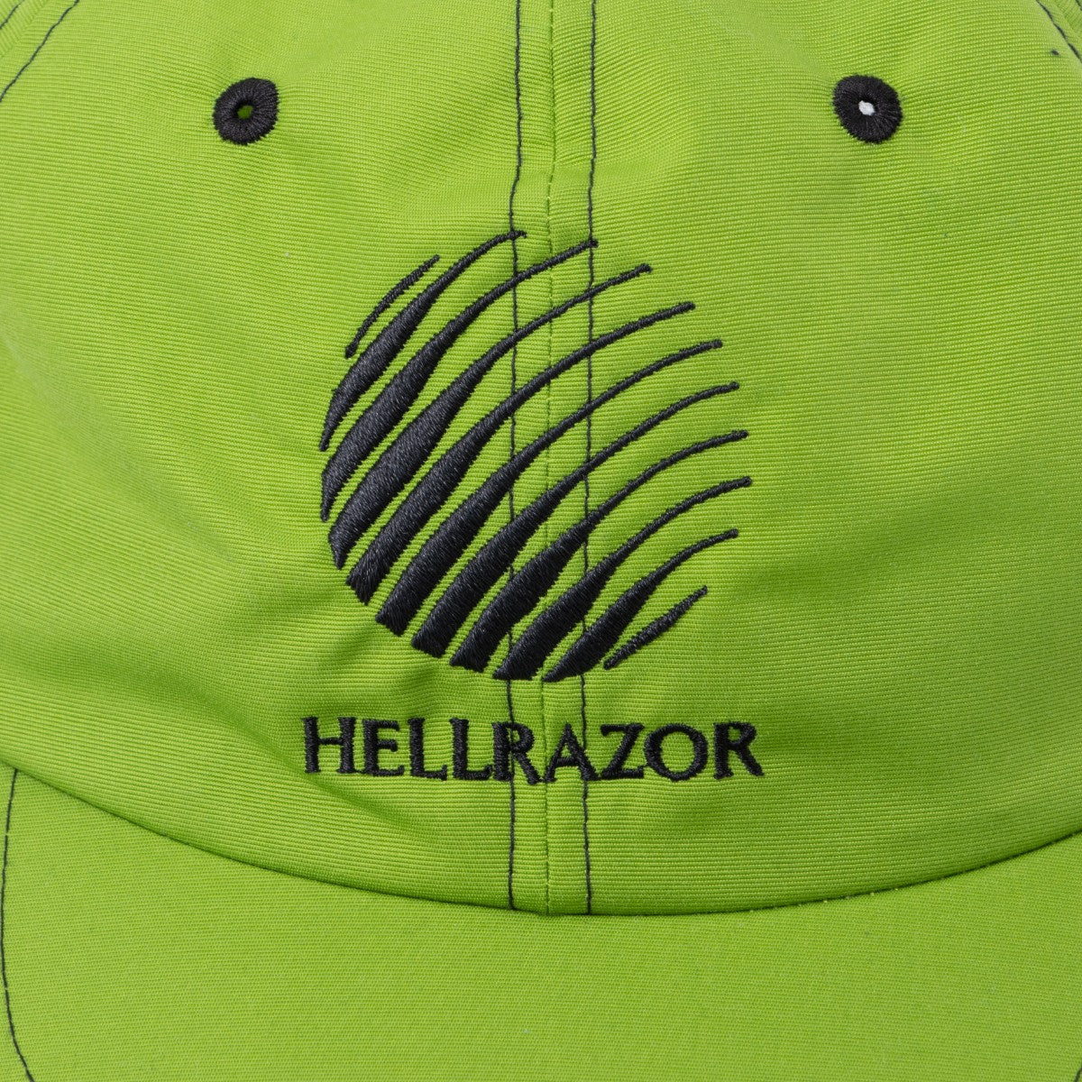 Hellrazor BIG LOGO NYLON 6PANEL CAP ヘルレイザー ビッグロゴ・ナイロン・シックスパネル・キャップ 01126SS0602【メンズ スケートボード ファッション ストリート系 ファッション 26SS】