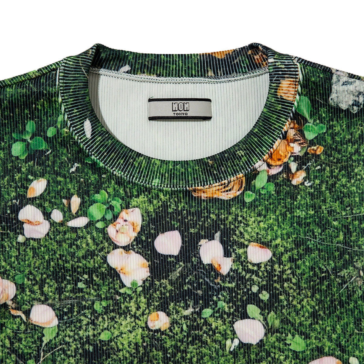 NON TOKYO PRINT RIB HALF SLEEVE ONE-PIECE ノントーキョー プリント リブ ハーフスリーブ ワンピース NON-26S-0321【レディース ポリエステル素材 速乾 半袖 26SS】