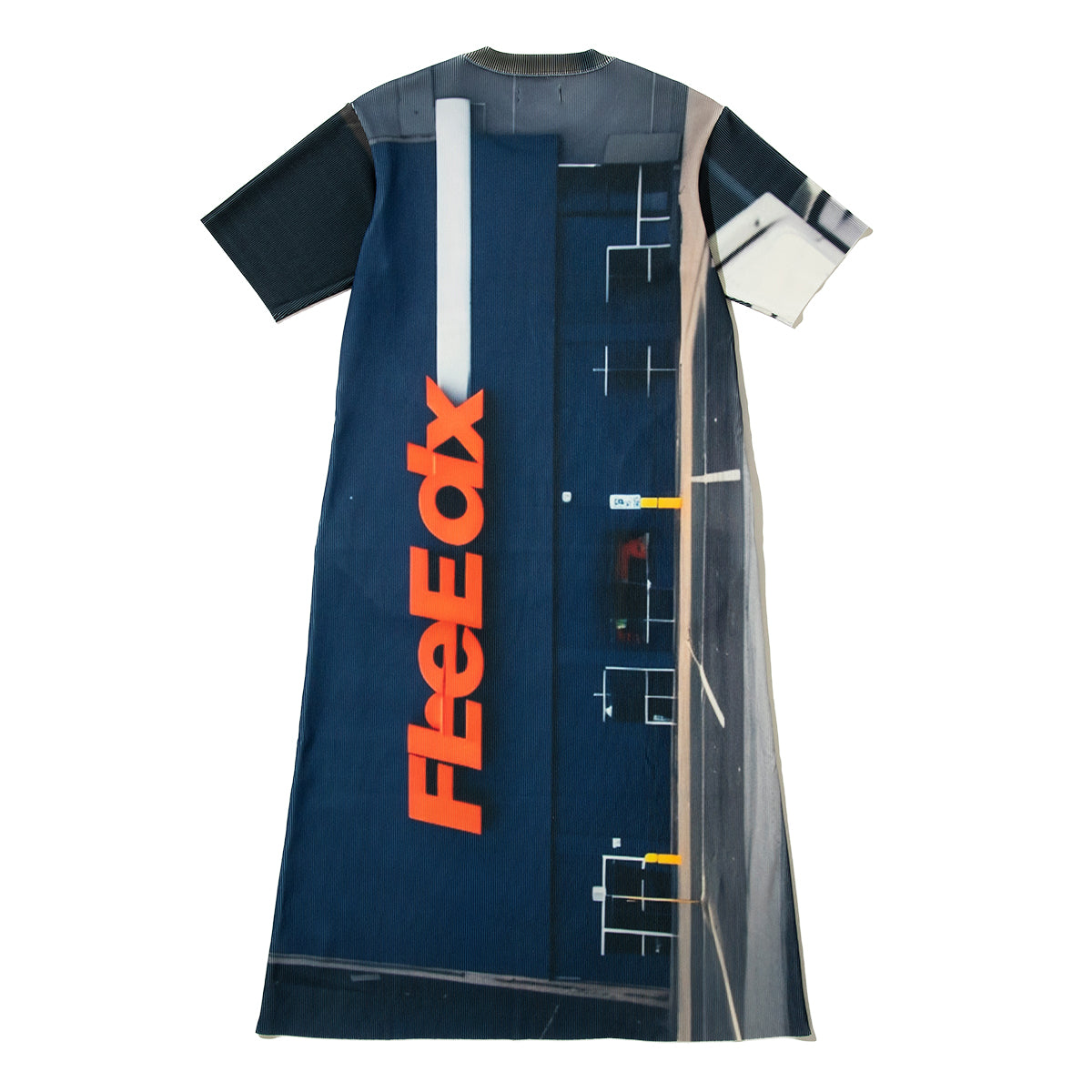 NON TOKYO PRINT RIB HALF SLEEVE ONE-PIECE ノントーキョー プリント リブ ハーフスリーブ ワンピース NON-26S-0321【レディース ポリエステル素材 速乾 半袖 26SS】