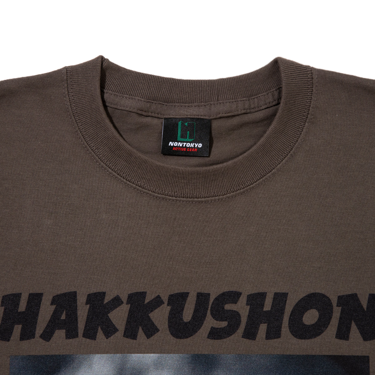 NON TOKYO RACCOON PRINT T-SHIRT ノントーキョー ラクーン プリント ティーシャツ NON-26S-0338【レディース 半袖 グラフィック 肌触り 26SS】