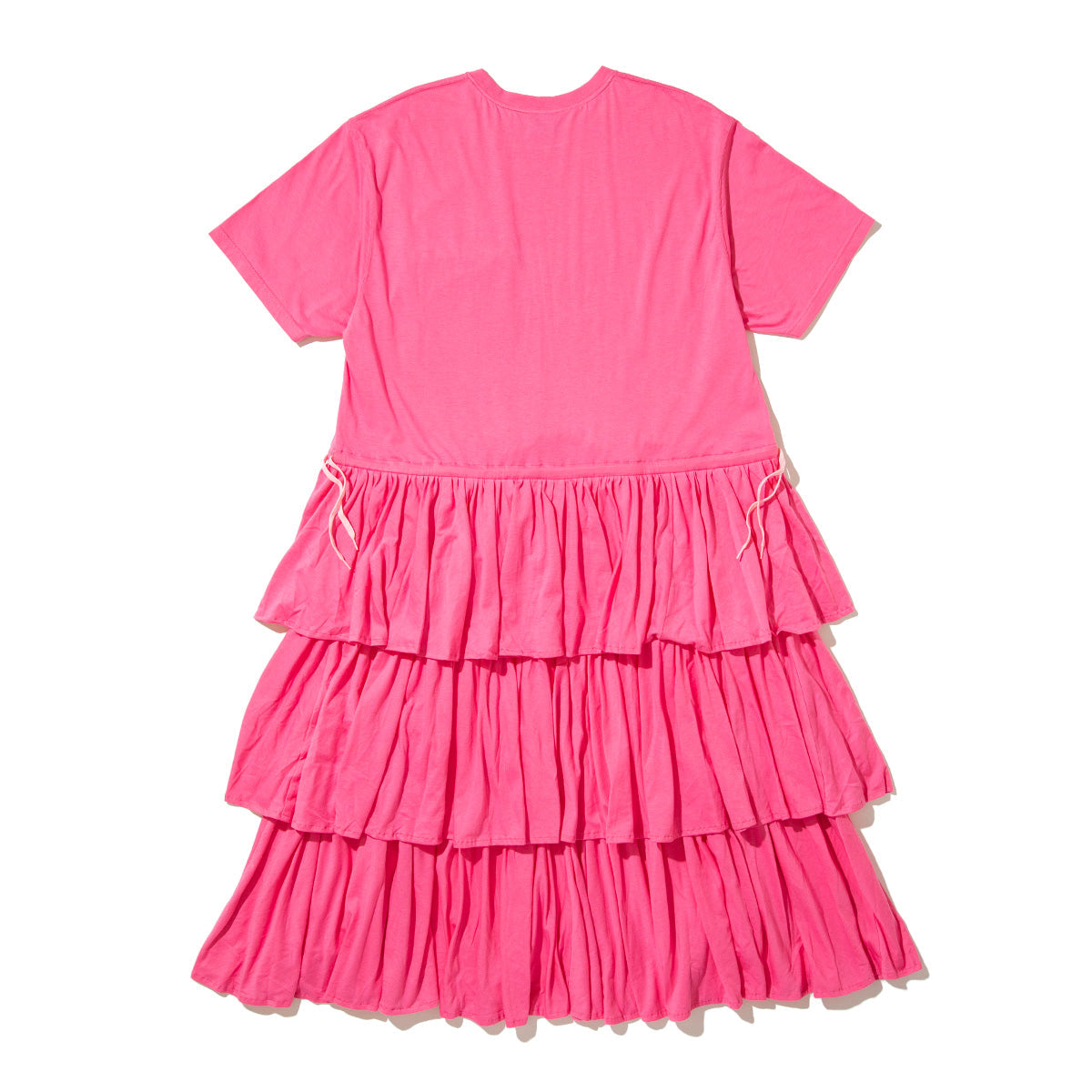 NON TOKYO TIRED LONG TEE ONE-PIECE ノントーキョー タイヤード ロング TEE ワンピース NON-26S-0414【レディース フリル ティアード 半袖 26SS】