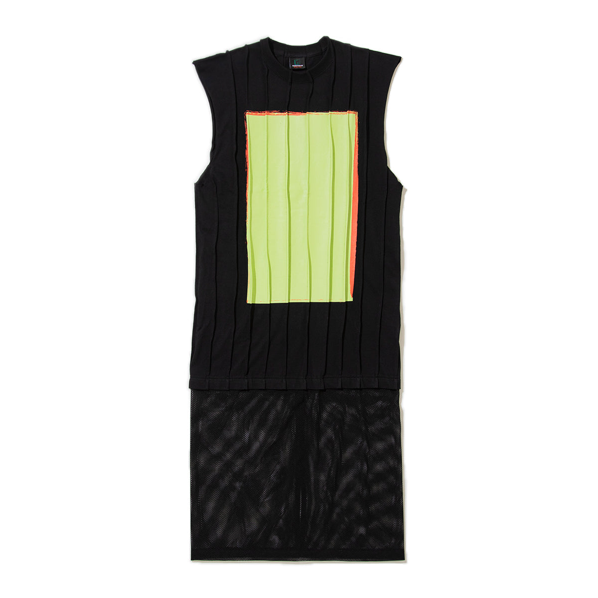NON TOKYO PIN TACK ONE-PIECE ノントーキョー ピンタック ワンピース NON-26S-0421【レディース グラフィック ピンタック加工 ノースリーブ 26SS】