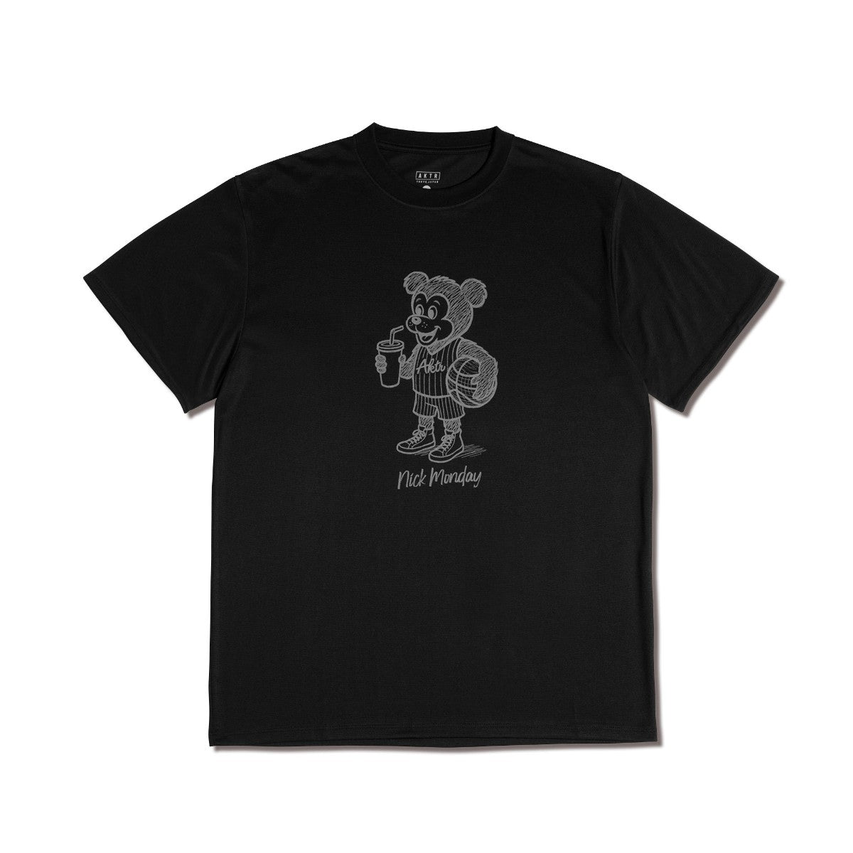 AKTR SKETCH NICK SPORTS TEE アクター スケッチ ニック スポーツ ティー 126-032005【メンズ スポーツTシャツ 半袖Tシャツ トレーニングウェア メンズスポーツウェア 26SS】