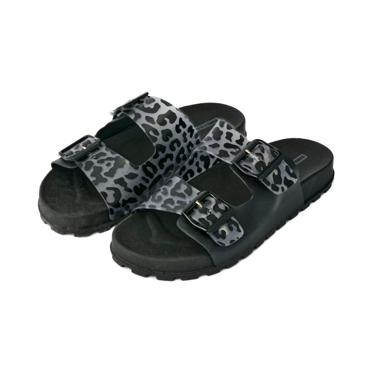 Voices Culture FOLK ANIMAL ヴォイシズ・カルチャー フォーク アニマル 00900002-BLK【レディース サンダル PVC 26SS】