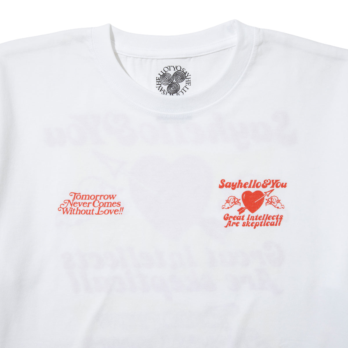 SAYHELLO And You Tee セイハロー アンド ユー ティー 26SS-D3-08【メンズ Tシャツ 半袖トップス コットン素材 厚手生地 26SS】