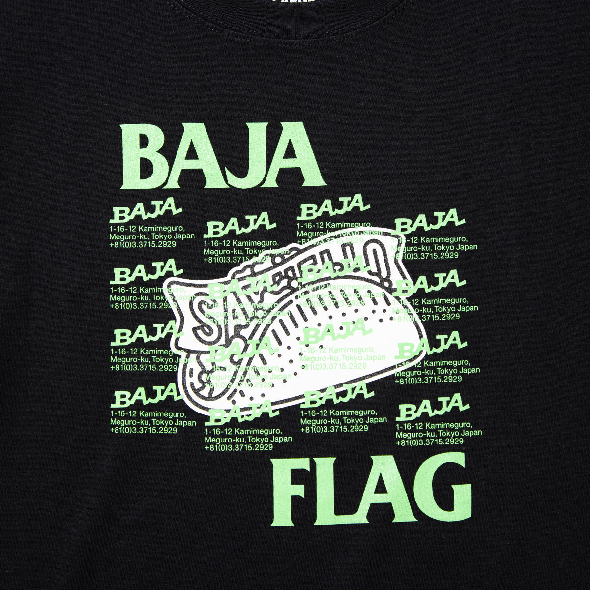 SAYHELLO Baja Tacos Tee セイハロー バハ タコス ティー 26SS-D4-04【メンズ コットン素材 半袖 26SS】