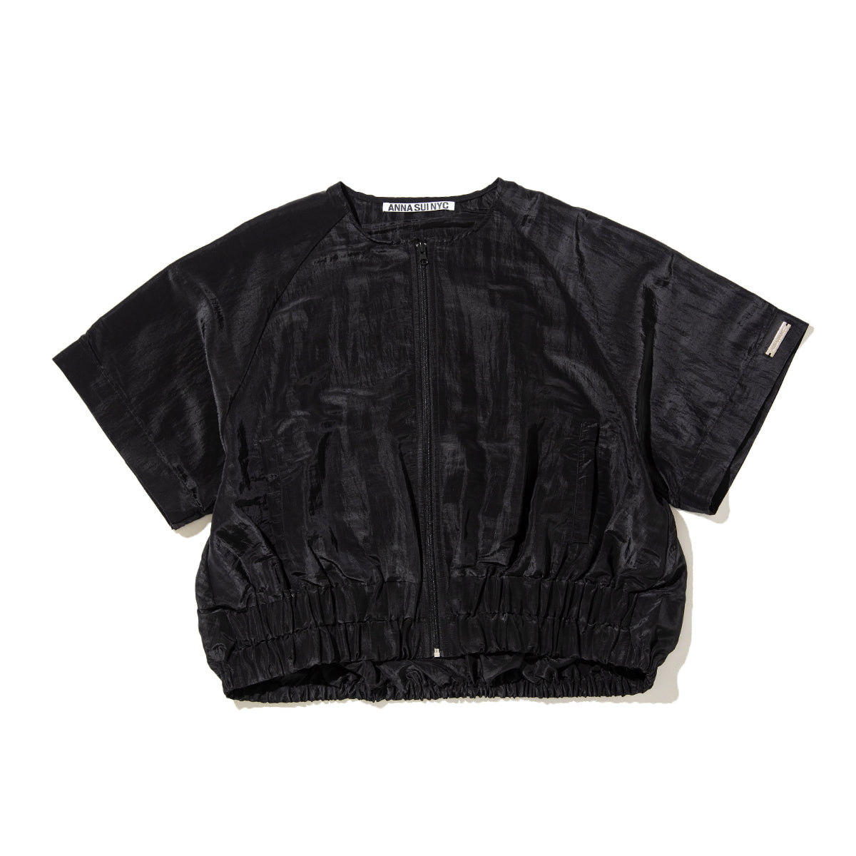 ANNA SUI NYC GATHERED 2-WAY BLOUSON アナスイ エヌワイシー ギャザー2WAYブルゾン 16121415【レディース ライトアウター レディース ブルゾン レディース シアーアウター 26SS】