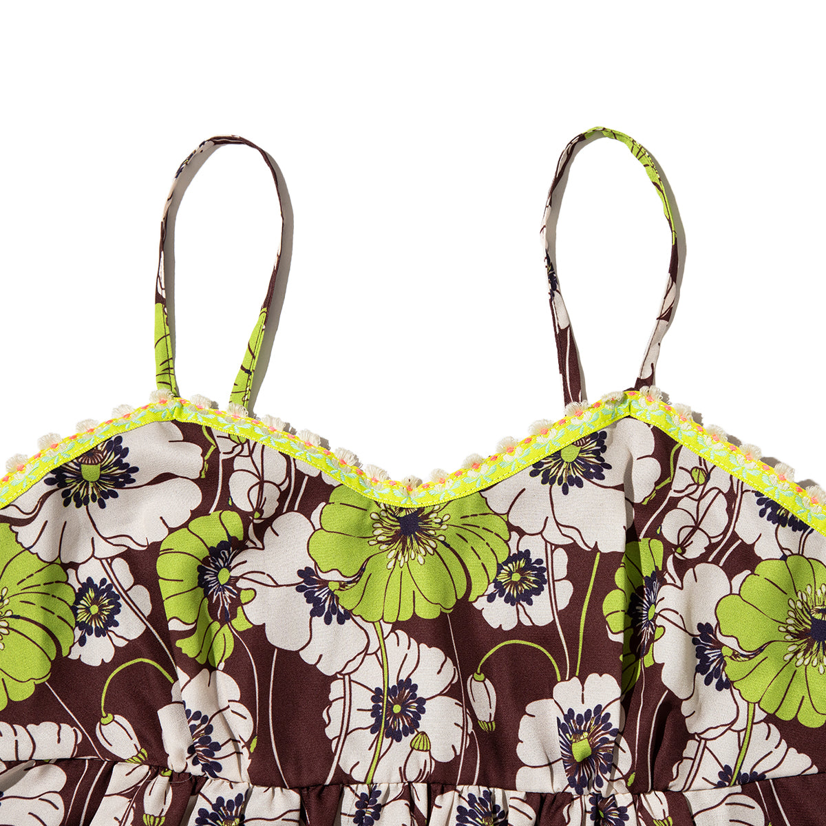 ANNA SUI NYC SUMMER RETRO FLORAL CAMI DRESS アナスイ エヌワイシー サマーレトロフラワーキャミドレス 16140406【レディース キャミワンピース レディース フレアワンピース 夏ワンピース エンパイアラインワンピース 26SS】