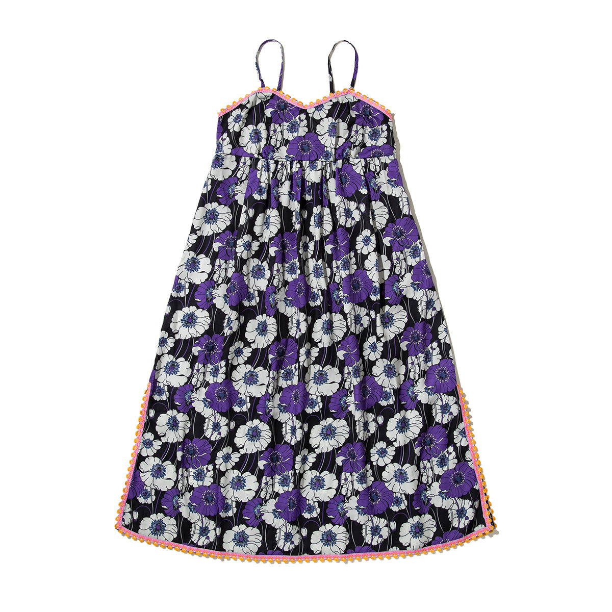 ANNA SUI NYC SUMMER RETRO FLORAL CAMI DRESS アナスイ エヌワイシー サマーレトロフラワーキャミドレス 16140406【レディース キャミワンピース レディース フレアワンピース 夏ワンピース エンパイアラインワンピース 26SS】