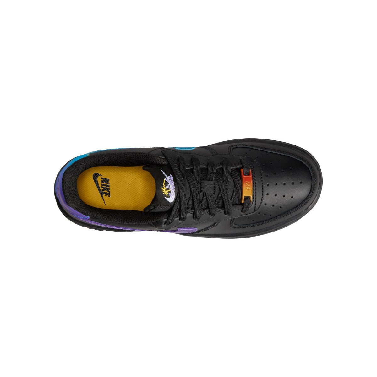 NIKE Air Force 1 ナイキ エアフォース ワン IM7742-001【キッズ スニーカー ローカット レザーシューズ クッション性 26FW】