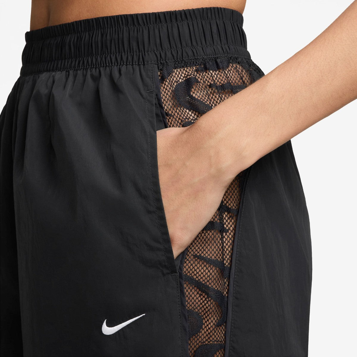 NIKE Loose Mid-Rise Lace Track Pants ナイキ ウィメンズ ルーズ ミッドライズ レース トラックパンツ IU1984【レディース トラックパンツ ジャージパンツ 26FW】