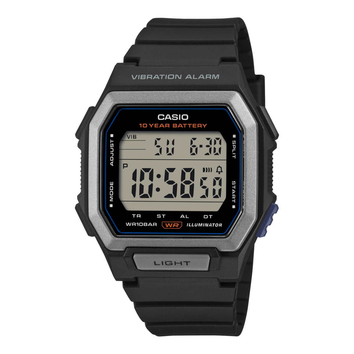 CASIO W-738H-1AJF カシオ W-738H-1AJF W-738H-1AJF【メンズ アクティブシーン 実用性 デジタル時計 26SS】