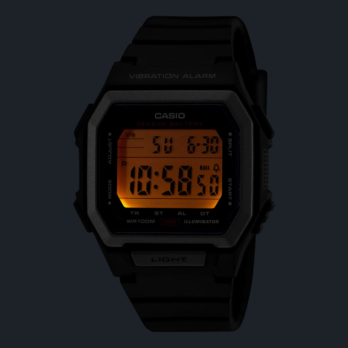 CASIO W-738H-1AJF カシオ W-738H-1AJF W-738H-1AJF【メンズ アクティブシーン 実用性 デジタル時計 26SS】