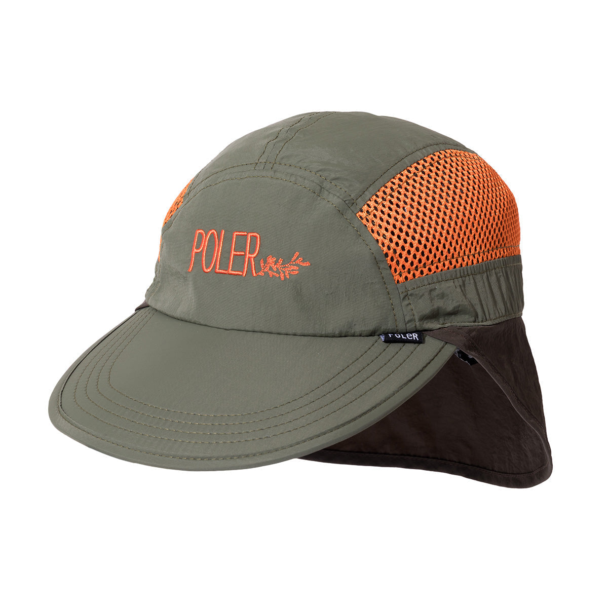 POLER LONG BILL FLOPPY SUNGUARD CAP ポーラー ロングビル フロッピー サンガード キャップ 261MCV0025【メンズ フロッピー サンガードキャップ ジェットキャップ サンガードキャップ 26SS】