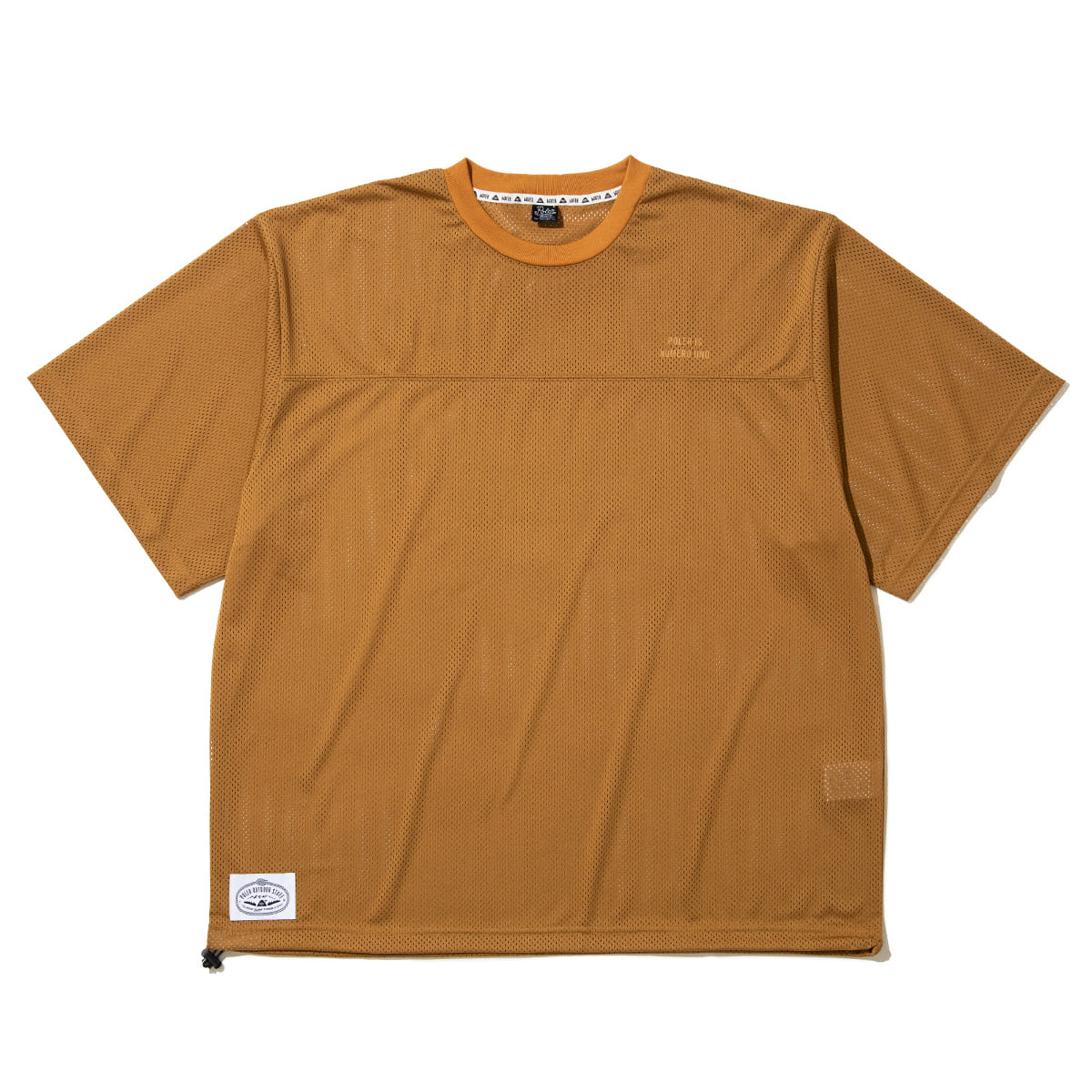 POLER MESH BAGGY S/S ポーラー メッシュ バギー ショートスリーブ 261MCV0035【メンズ 通気性 メッシュ素材 バギーシルエット 半袖 プルオーバー 26SS】